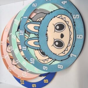Little Monster  Wall Clock Choose Your Color‎